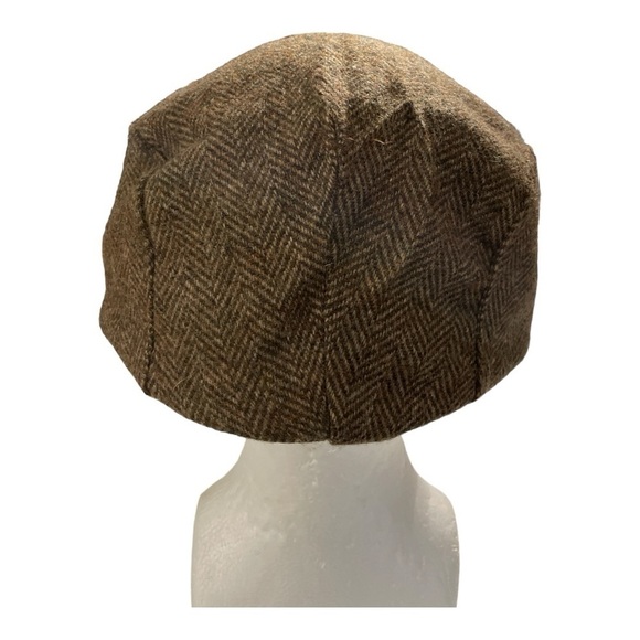 Vintage Men’s Wool Brown Tweed Driver Cap by Seifter Associates - L - Picture 4 of 11